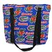 Florida Gators Tote Bag University of Florida Cotton with WATERPROOF LINING UNDERSIDE Travel Bags, for Gym or Beach Best Cute Unique GIFT IDEA for Him Her Man Men DAD MOM Mother Woman Women Ladies