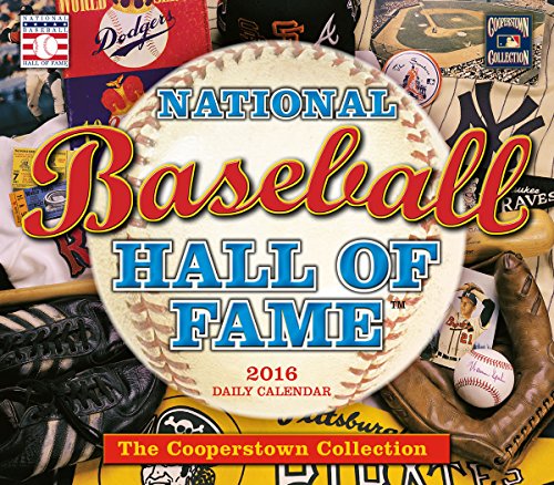 Baseball Hall of Fame 2016 Boxed/Daily Calendar