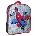 Trade Mark Collections Spiderman Comic Backpack School Bag (Red)