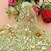 100pcs Heart Green Organza Drawstring Pouches Jewelry Party Wedding Favor Gift Bags 3.8