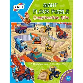 Galt Galt Giant Floor Puzzle Contruction Site