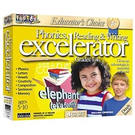 Educator's Choice Phonics, Reading and Writing Excelerator Grades 1- 4
