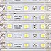 RGBZONE 200pcs DC 12V 5050 SMD 3-LED Waterproof Module LED Light Decorative Lighting Lamp - Warm White