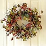 Fall Leaves Wreath