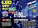 『NK-7094 LEDつらら 横サイズ180cm ブルー/ホワイト』の写真