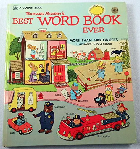 Richard Scarry's Best Word Book Ever (Giant Golden Book)