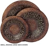 Tabriz Charger Large Brown/copper