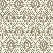Gold and Cream Diadem Dollhouse Wallpaper