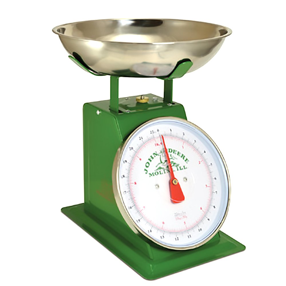 John Deere 22LB Vintage Metal Green Produce Scale