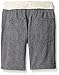 American Hawk Big Boys Comfortable Pull On Short, Grey, 10/12