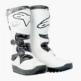 ALPINESTARS NO STOP WHITE TRIAL/OFF-ROAD BOOTS! 9