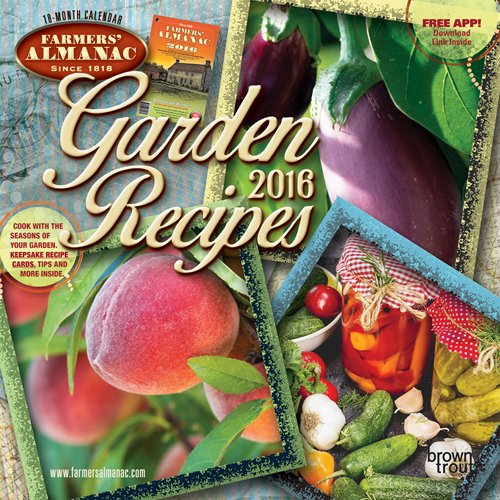 Farmers' Almanac Garden Recipes 2016 Mini 7x7