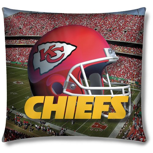 Northwest Kansas City Chiefs Real Photo Throw Pillow