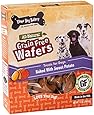 Three Dog Bakery Grain Free Wafer, Baked Dog Treat, Sweet Potato, 13-Ounce