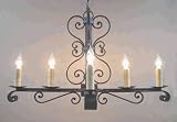 Colonial 6 Light Chandelier