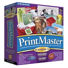 PrintMaster Platinum 15 by Broderbund