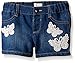 The Children's Place Little Girls' Denim Embroidered Short