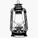 21st Century Inc 210-21040 Lantern With Brass Trim