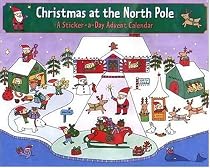 Christmas at the North Pole: A Sticker A Day Advent Calendar