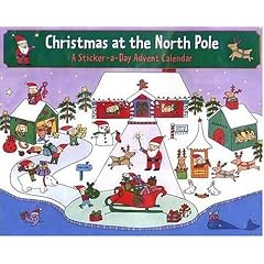 Christmas at the North Pole: A Sticker A Day Advent Calendar