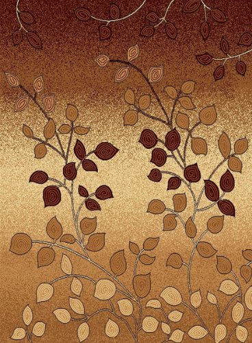 Traditional Area Rug, Supreme Brown 9'2