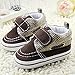 Weixinbuy Toddler Baby Boy Cotton Soft Sole Buckle Prewalker Crib Shoes M