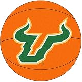 Fanmats South Florida Bulls Basketball-Shaped Mat