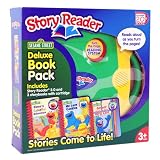 Story Reader 2.0 with 3-Book Sesame Street Library: Elmo, Cookie Monster, Grover