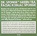 Dr Sponge Facial Cleansing Sponge, Green Tea