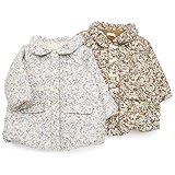 【アウトレット】Biquette Club 花柄ブルゾン (80～130cm) キムラタンの子供服 パープル 120 ( 10353x10553-154 )