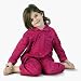 How To Measure Bra Sizes : Boys Girls Pajamas in Pink with Purple Moons and Stars