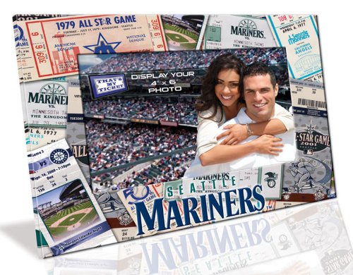 MLB Seattle Mariners 4 x 6-Inch Picture Frame