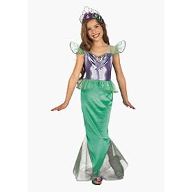 Ariel Costume: Girl's Size 7-8 by Rubies