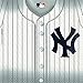 Sports & Tailgating MLB Party New York Yankees Luncheon Napkins, 36 Pieces, Made from Paper, White by Amscan