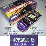 Signed Kerry Earnhardt Photograph - Supercuts #12 1 24 Diecast Car - Autographed NASCAR Photos