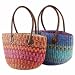 Ombre Straw Bag