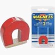 Master Magnetics 07279 Red Alnico Horseshoe Magnet No. 2 Pull