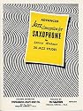Advanced Jazz Conception for Saxophone (Sequel to Jazz Conception for Saxophone Volume 1) - A Series of 20 Jazz Etudes Stressing Rhythmic Patterns, Correctly Playing 8th Notes, and the Legato Tongue.