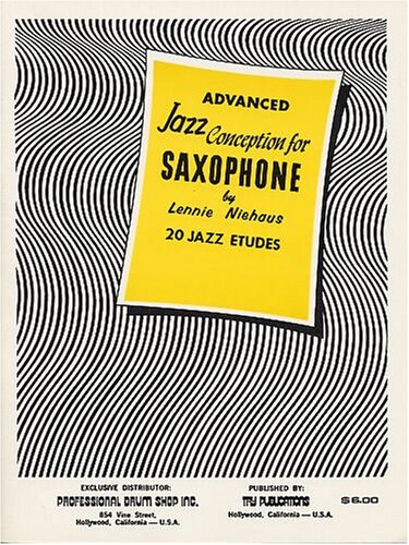 Advanced Jazz Conception - Lennie Niehaus