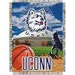 Connecticut Huskies NCAA Woven Tapestry Throw (Home Field Advantage) (48x60")"