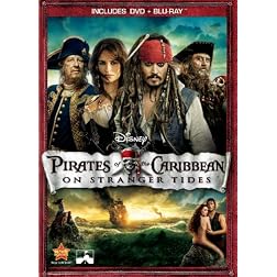 Pirates of the Caribbean: On Stranger Tides (Two-Disc Blu-ray / DVD Combo in DVD Packaging)