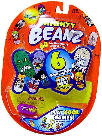 Mighty Beanz Original Series 1, 6 Beanz