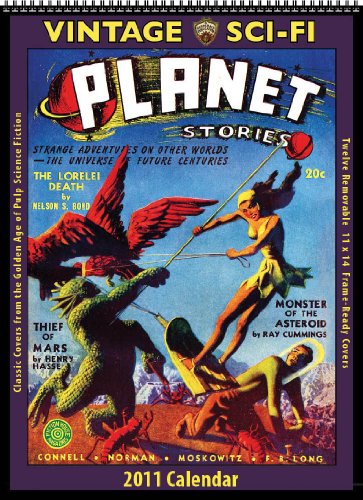 Sci-Fi 2011 Vintage Calendar