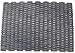 Durable Corporation 400S2437 Natural Pile Top Rubberized Fabric Dura Rug 400 Tire Link Entrance Mat, 37" L x 24"W x 3/4" Thick, For Outdoor and Vestibule