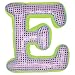 Inormous Initials Pillow- E