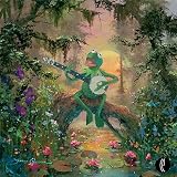 Rainbow Connection Kermit the Frog the Muppets Disney Fine Art Giclee By James Coleman