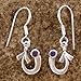 Amethyst earrings, 'Come Back' title=