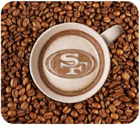 San Francisco 49ers Latteam Coffee Art Mousepad Packaged