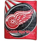 Redwings Northwest NHL Royal Plush Throw