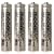 Moonrays 97126 Rechargeable NiCd AAA Batteries for Solar Powered Units, AAA, 4 Pack